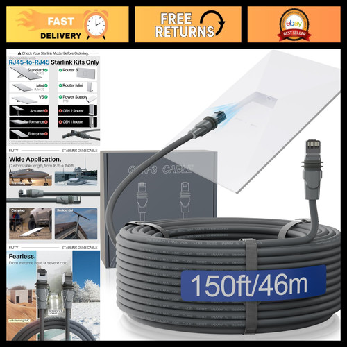 150ft starlink extension - 150ft,